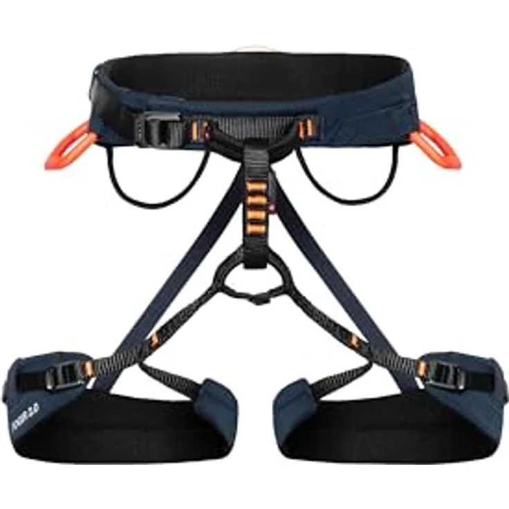 Mammut Togir 2.0 3 Slide Klettergurt, mit Splitt Webbing Technology und verstellbaren Beinschlaufen
