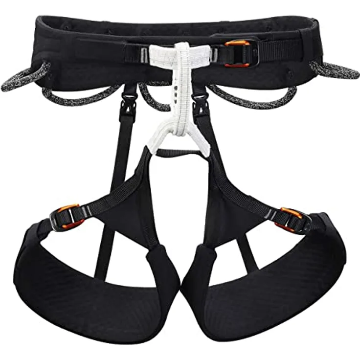 Petzl Aquila, Klettergurt (S) mit Fuseframe-Technologie, verstellbaren Beinschlaufen und 4 Materialschlaufen