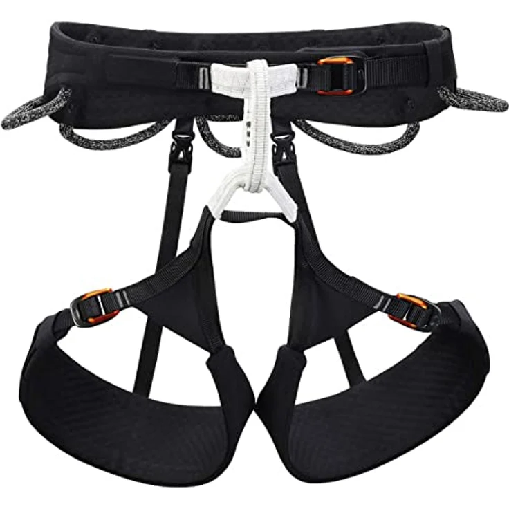 Petzl Aquila, Klettergurt (S) mit Fuseframe-Technologie, verstellbaren Beinschlaufen und 4 Materialschlaufen – Bild 1