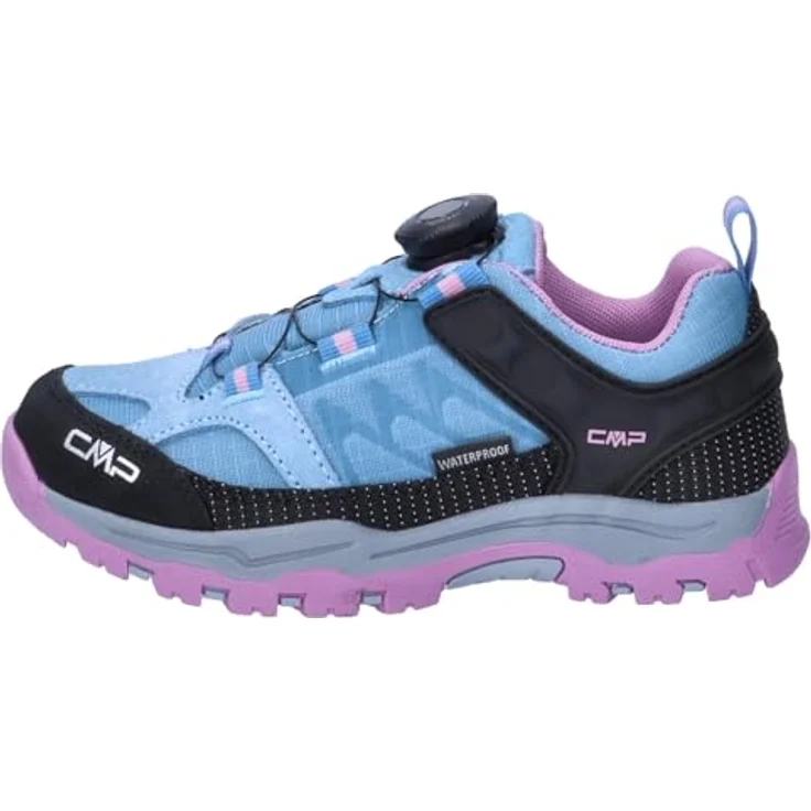 CMP Kids Kiruna Fitgo WP Trekking Shoes, wasserdichte Kinderschuhe, Sky-Ametista, Größe 35 – Bild 2