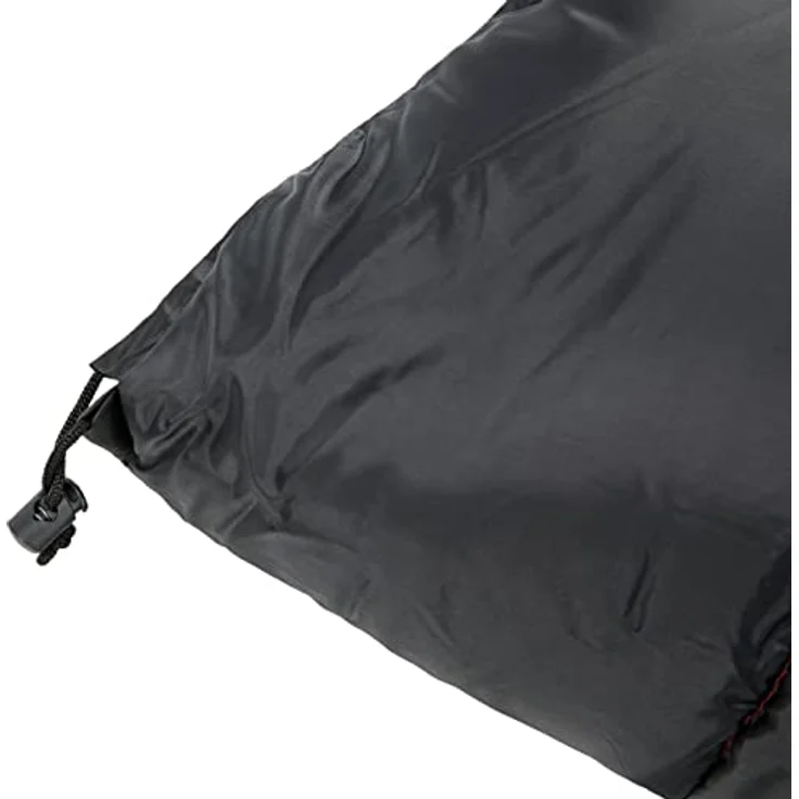 Trespass Schlafsack 180 cm, Komfortbereich +0°C bis +13°C, -3°C bis +22°C Temperaturgrenze, Zwei-Wege-Reißverschluss – Bild 6