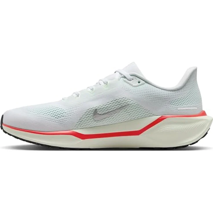 Nike Pegasus Herren Laufschuhe, Weiß, Größe 8, atmungsaktives Mesh, ReactX-Dämpfung, abriebfeste Laufsohle – Bild 13