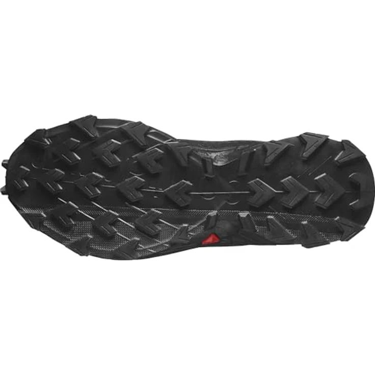 Salomon Alphacross 5 W Damen Wanderschuh, Schwarz, Größe 6, nahtloses Obermaterial, OrthoLite Einlegesohle, Contagrip Außensohle – Bild 6