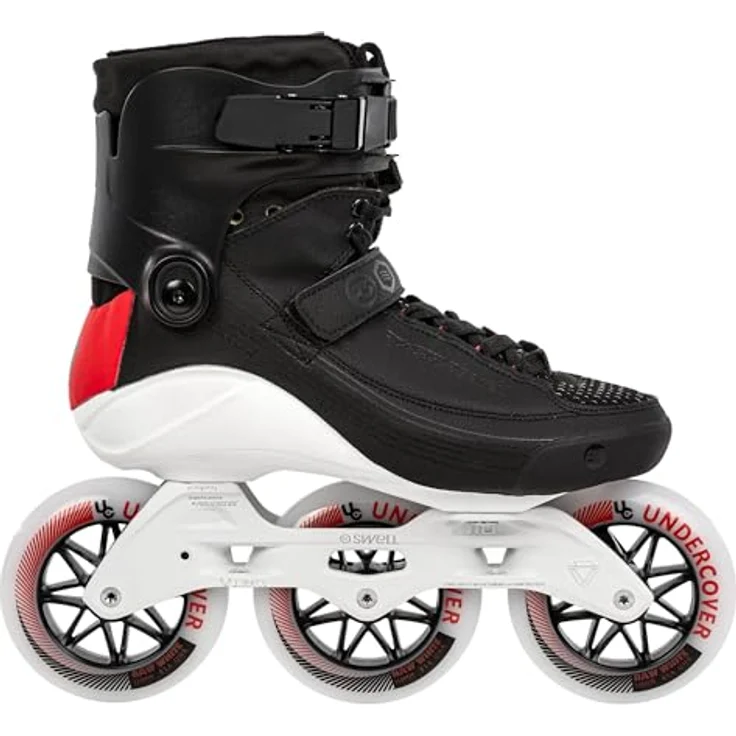 POWERSLIDE Inline Skate Swell Stellar 110, für Fitness und Marathon, für Damen und Herren, mit patentierter 3DAP-Technologie, White – Bild 1