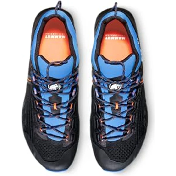 Mammut Alnasca Knit III Low GTX Men, Herren Wanderschuhe mit GORE-TEX Membran, Vibram Megagrip, Schwarz – Bild 3