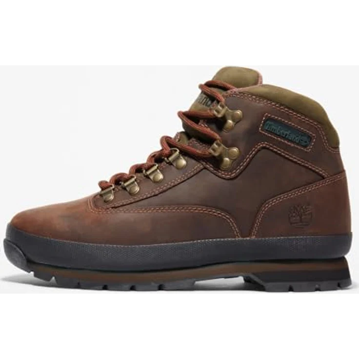 Timberland Euro Hiker F/L, Wanderschuh aus flexiblem Leder mit hohem Schaft für optimalen Halt, schwarz – Bild 10