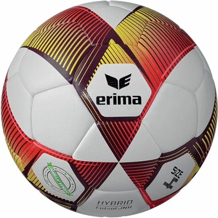 Erima Fußball ERIMA HYBRID FUTSAL, strapazierfähiger Futsalball mit recycelter PET-Füllung und perfekter Rundheit – Bild 1