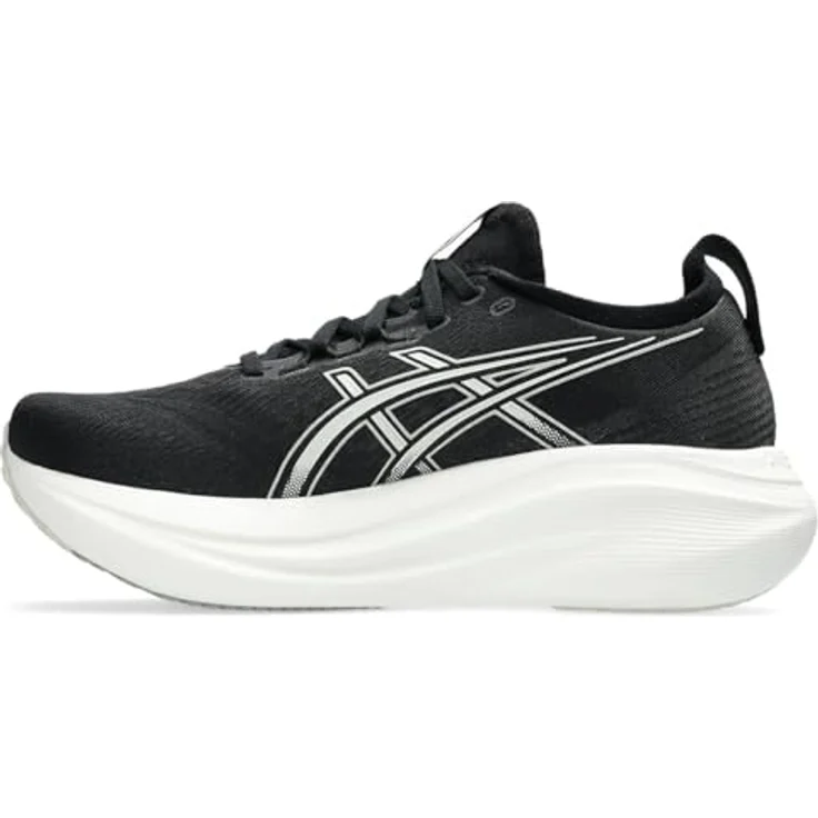Asics Gel-Nimbus 27, Laufschuh mit FlyteFoam-Technologie und Gel-Dämpfung, Schwarz/Grau, US 8,5 / EUR 40 / UK 6,5 – Bild 7
