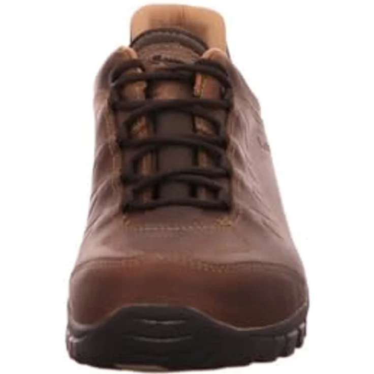 Meindl Herren Siena GTX, Wanderhalbschuh aus gewachstem Nubukleder mit GORE-TEX-Membran, dunkelbraun/marine, Komfortfit®-Fußbett, Größe 42 – Bild 5