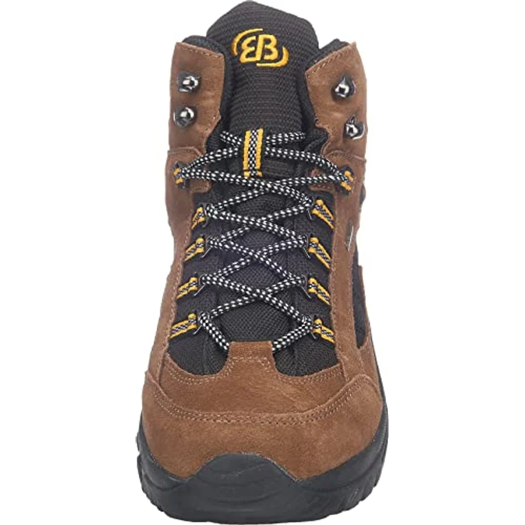 Brütting Herren Wanderschuhe, robuste Outdoorschuhe aus Wildleder, Größe 43, Braun – Bild 3