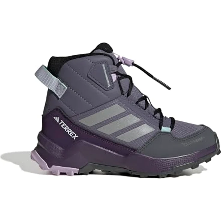 adidas TERREX AX4R MID CLIMAWARM+ KINDER Wanderschuh, wasserdicht mit PrimaLoft®-Isolation und Speed Lacing – Bild 3