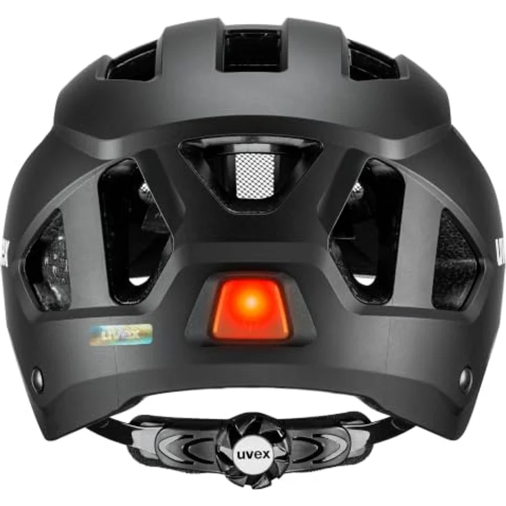 Uvex City Stride, Fahrradhelm für Erwachsene, schlagfest und stoßabsorbierend, Black matt, 56-59 cm – Bild 3