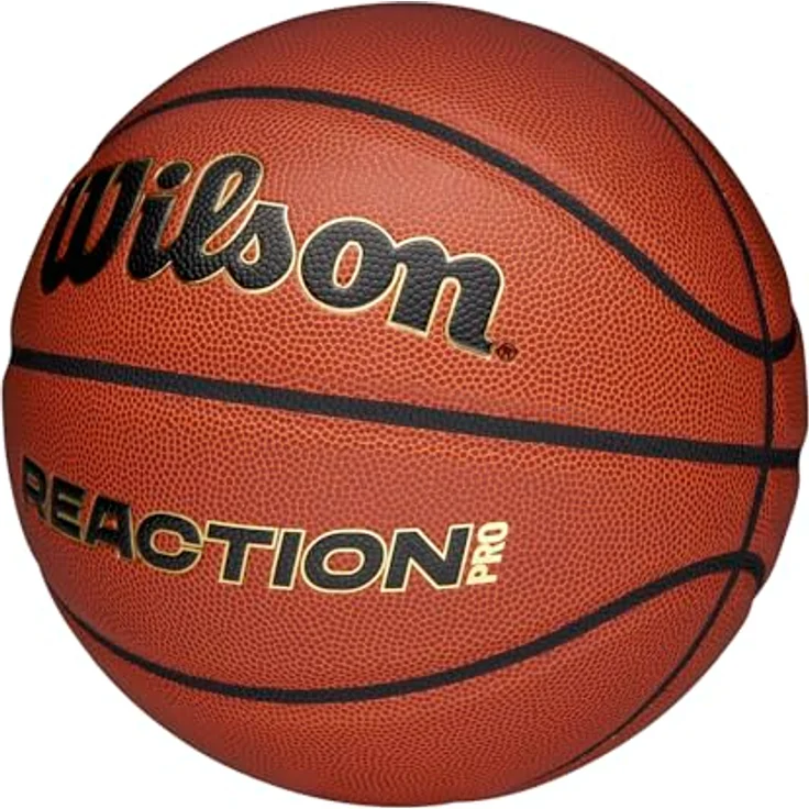Wilson Reaction Pro Basketball, Verbundmaterial mit optimalem Grip und VLC-Technologie – Bild 3