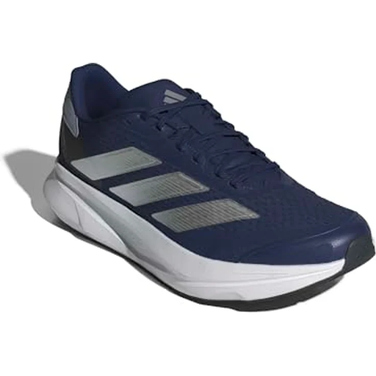 adidas Duramo SL 2 Laufschuhe, Mesh-Obermaterial, LIGHTMOTION Zwischensohle, dunkelblau/silber metallic, EU 47 1/3 – Bild 7