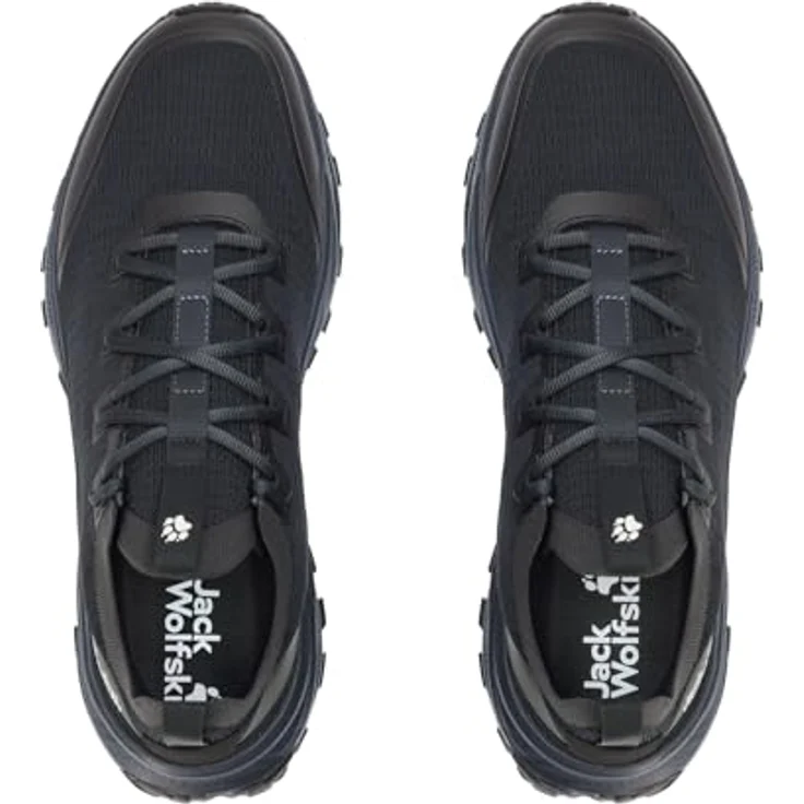 Jack Wolfskin PS Trail Knit Low M, Herren Wanderschuhe mit TEXARIDE-Technologie, Schwarz – Bild 3