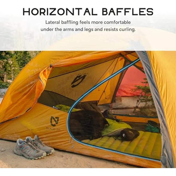 Nemo Equipment Astro Insulated, aufblasbare Isomatte mit PrimaLoft-Isolation und R-Wert 2,6, recyceltes Material – Bild 4