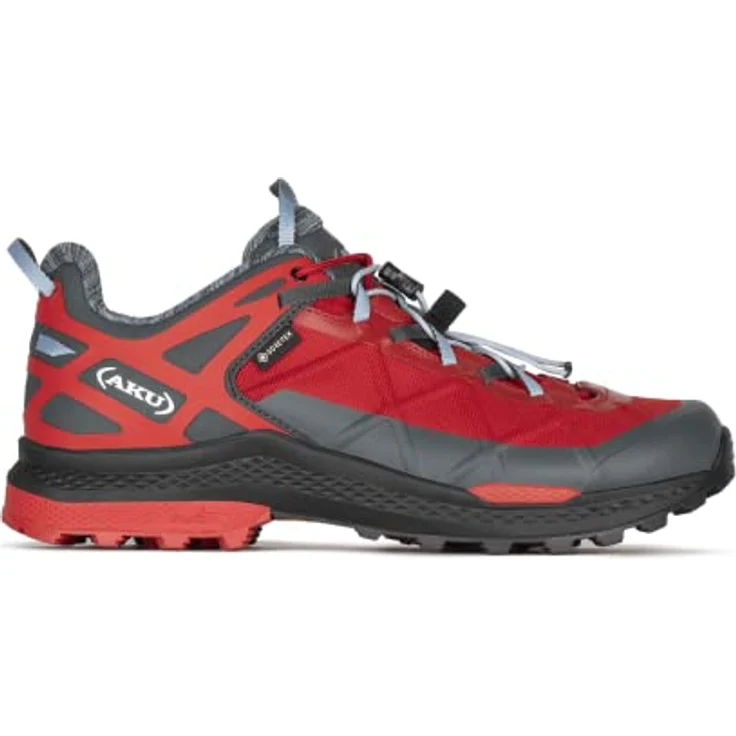 AKU Rocket DFS GTX, Outdoorschuh mit GORE-TEX® Membran und Vibram® Traction, 44.5, Rot – Bild 2