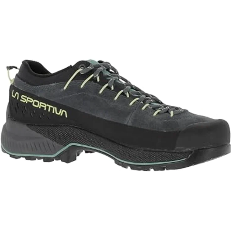 La Sportiva TX4 Evo Ws, robuster Zustiegsschuh mit Vibram MegaGrip Sohle, Carbon/Zest, EU 40,5 – Bild 4