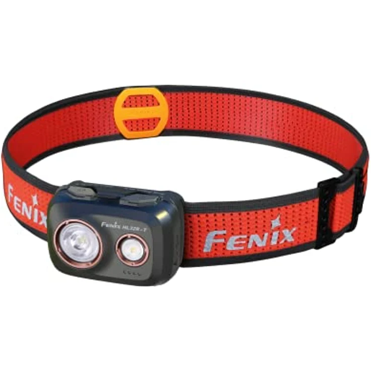 Fenix HL32R-T LED Stirnlampe 800 Lumen, schwarz, USB-C wiederaufladbar, Spot- und Flutlichtsteuerung – Bild 1