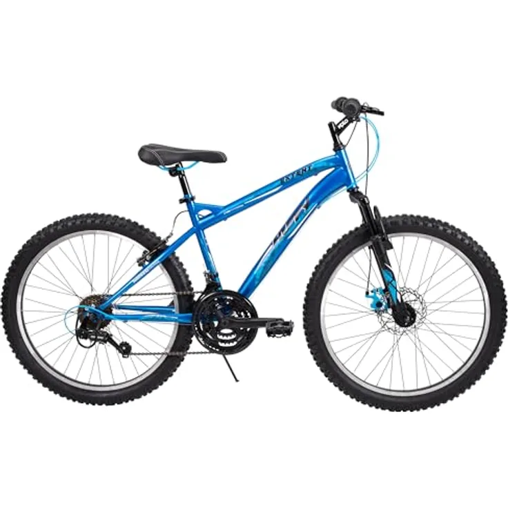 Huffy Extent Junior Mountainbike 24", Kobaltblau, 18-Gang mit Scheibenbremsen