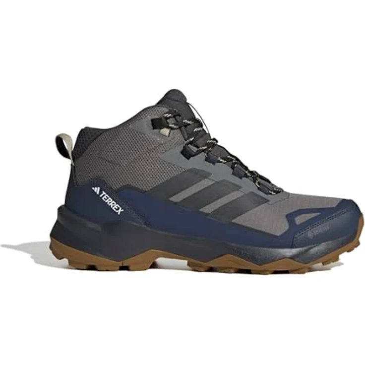Adidas Terrex Skychaser AX5 GORE-TEX, Wanderschuhe für Herren, grau-blau, wasserdicht und atmungsaktiv – Bild 2