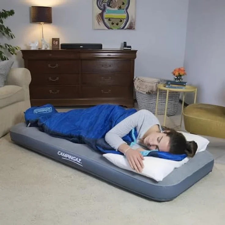 Coleman Mumien-Schlafsack, 208 cm, Kunstfaser mit Coletherm-Füllung, Komforttemperatur 9°C, schnell trocknend, innenliegende Tasche – Bild 8