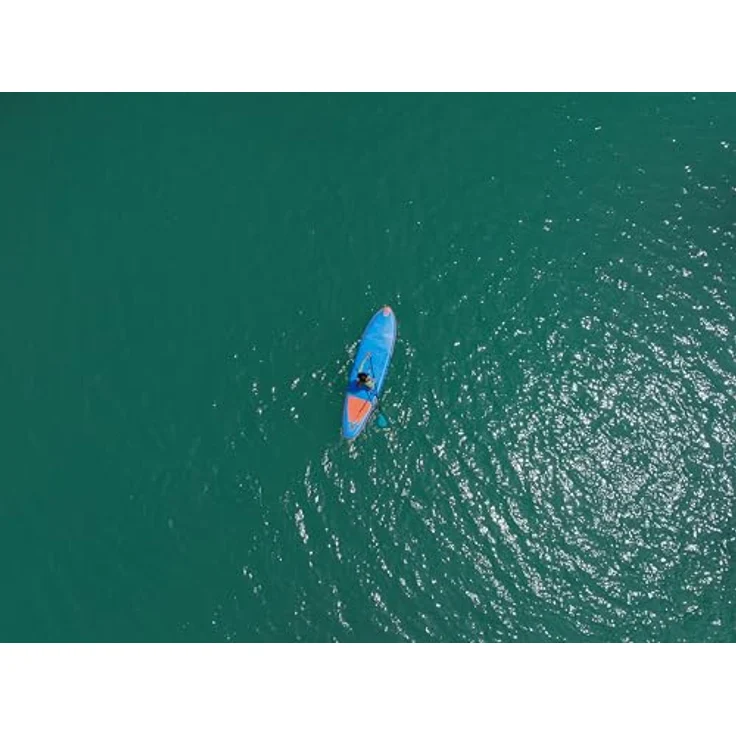 WattSUP Espadon 11.8 SUP Board Stand Up Paddle Surf-Board Paddel ISUP 355x86cm, Orange, Hellblau, 355x86x15 cm – Bild 22