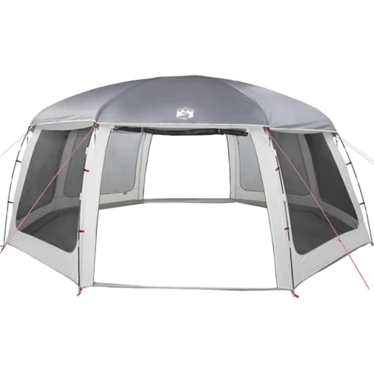 vidaXL Matana Zelt, wasserdichtes Polyester mit PU-Beschichtung, leicht und tragbar, abnehmbares Überzelt, ideal für Camping und Outdoor-Aktivitäten – Bild 6