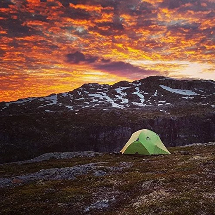 MSR Hubba Hubba Kuppelzelt, freistehend für 2 Personen, 1.54 kg, ideal für Rucksackwanderungen – Bild 9