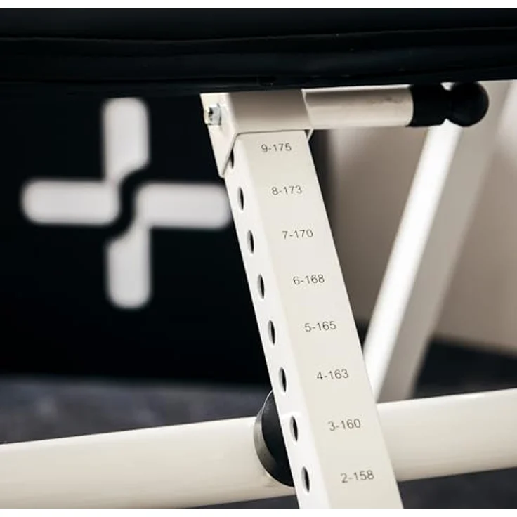 SportPlus Inversionsbank, klappbarer Schwerkrafttrainer, Inversion Table mit 4 oder 6 Inversionswinkel, Streckbank zur Entlastung der Wirbelsäule, Nutzergewicht bis 135 kg, Rückenstrecker – Bild 5