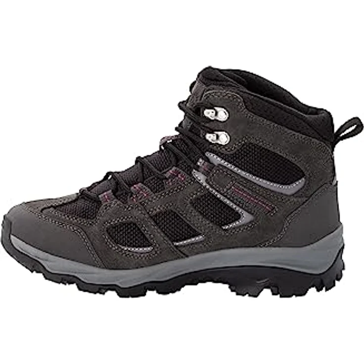 Jack Wolfskin VOJO 3 TEXAPORE MID W, Wasserdichte Wanderschuhe mit guter Knöchelunterstützung, schwarz – Bild 2