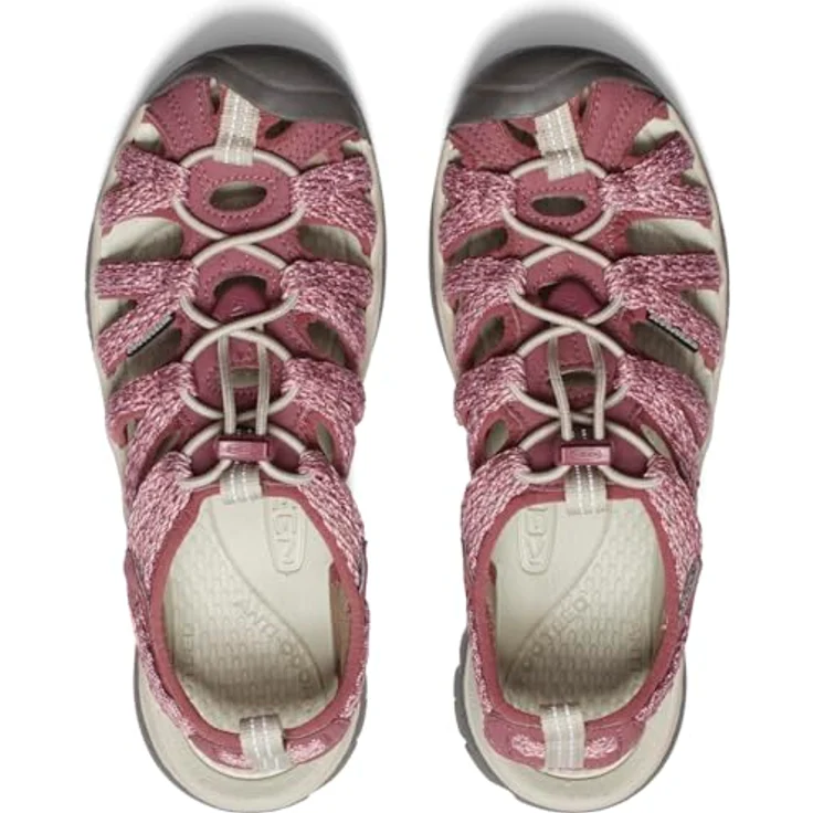 KEEN Whisper W, Wander-Sandale in Rose Brown/Peach Parfait, wasserfest, schnelltrocknend, maschinenwaschbar, mit EVA-Fußbett und abriebfester Gummi-Außensohle, Größe 40.5 – Bild 5