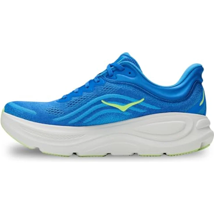 Hoka Bondi 9 Laufschuhe Herren, maximale Dämpfung und atmungsaktives Mesh-Obermaterial, blau – Bild 4