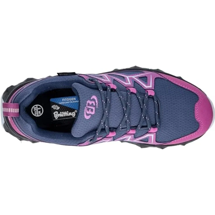 Brütting Power Damen Wanderschuhe, wasserdicht, robust, Größe 42, Violett – Bild 5