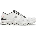 ON Cloud X 4, Laufschuhe mit strapazierfähigem Textil-Obermaterial und profilierter Gummi-Sohle, schwarz