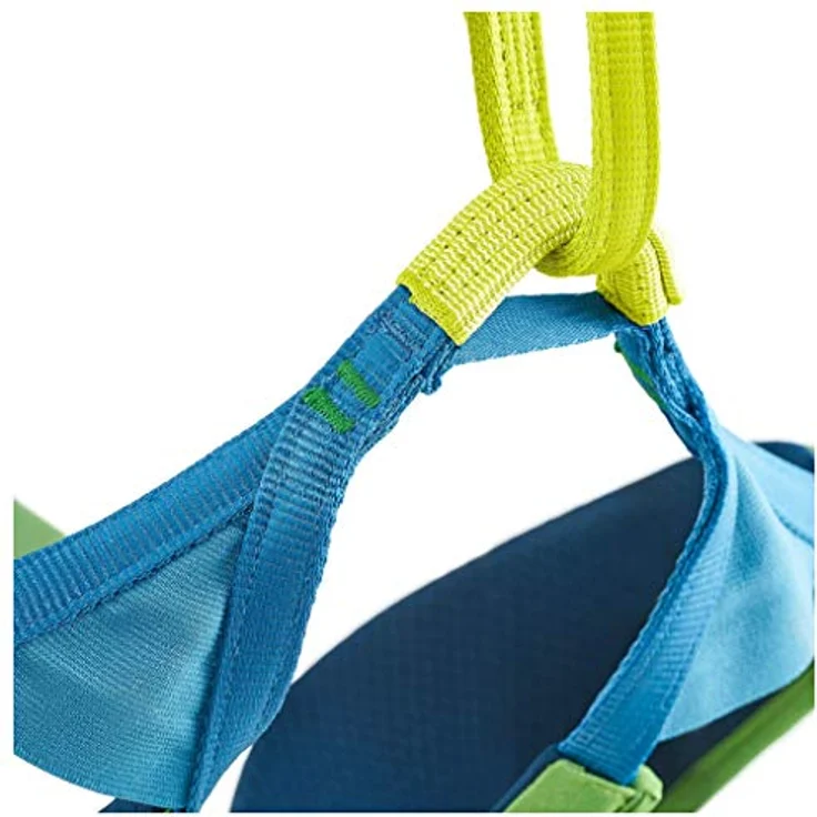 EDELRID Allround Klettergurt Jay LLL Sitzgurt, verstellbare Beinschlaufen, Tasche am Hüftgurt, Green Pepper – Bild 5