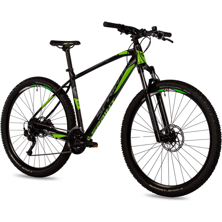 Airtracks APOLON 27,5" Zoll Mountainbike, 27 Gang Shimano RD-M3100, ROCKSHOX Gabel, Hardtail für Körpergröße 175-185 cm - 2023