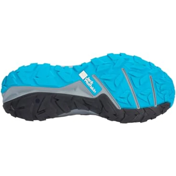 JACK WOLFSKIN PS Trail Low M, Herren Wanderschuh mit TEXARIDE Technologie und stabiler Mesh-Oberfläche, schwarz – Bild 6
