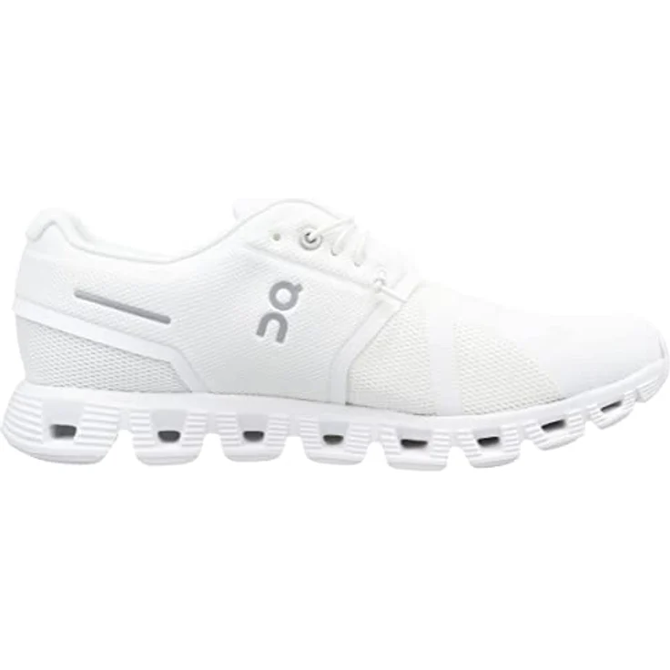 ON Schuhe Running Cloud 5, Laufschuhe in Weiß, Größe 44,5, Obermaterial Synthetik, Schnürung – Bild 6