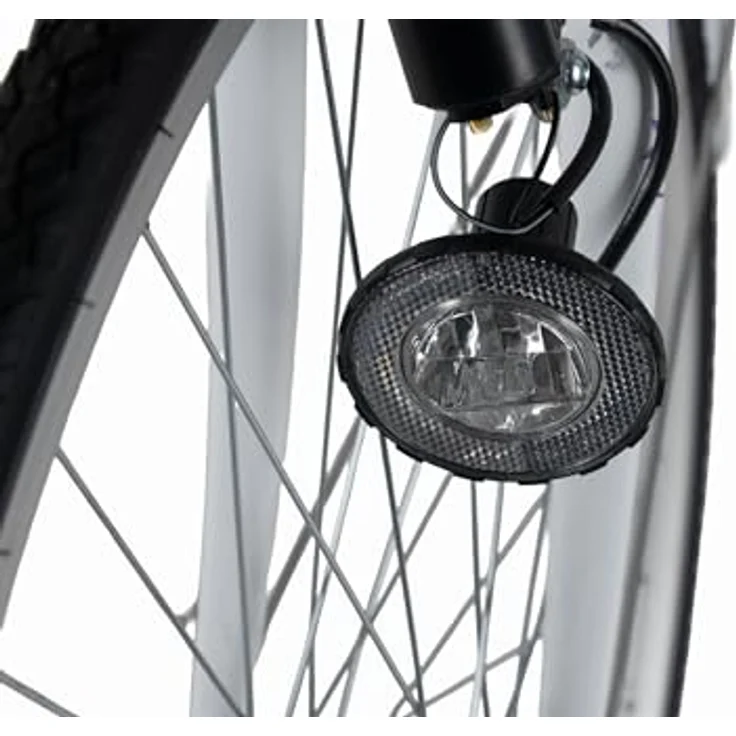 DaCapo Citybike 28'' Papilio, 6-Gang-Schaltung, weiß mit Schmetterlingsmotiven, RH 48 cm – Bild 8
