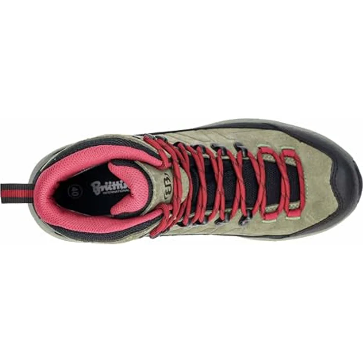 Brütting Mount Sellery, Damen Wanderschuhe aus Nubukleder mit Comfortex-Klimamembrane, grün, Größe 43 – Bild 5