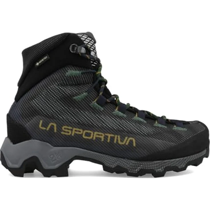 Naturzeit Reiseverlag Aequilibrium Hike GTX Men 45,5 Wanderschuhe mit GORE-TEX®-Membran, rutschhemmender Vibram®-Laufsohle, Farbe carbon jungle – Bild 3