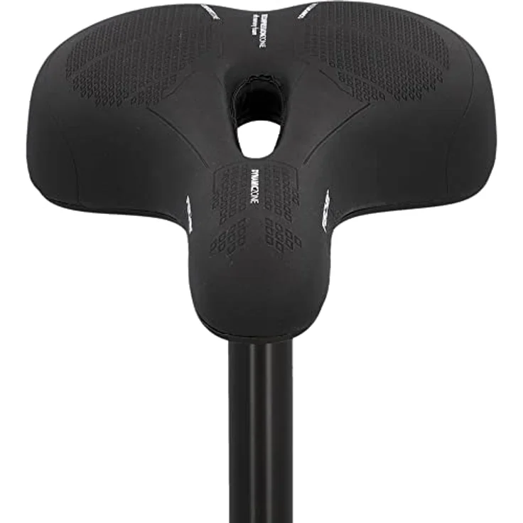 Fischer R.E.Med. Fahrradsattel, ergonomisch mit Memory-Foam-Einlage für Touren- & Cityräder – Bild 4