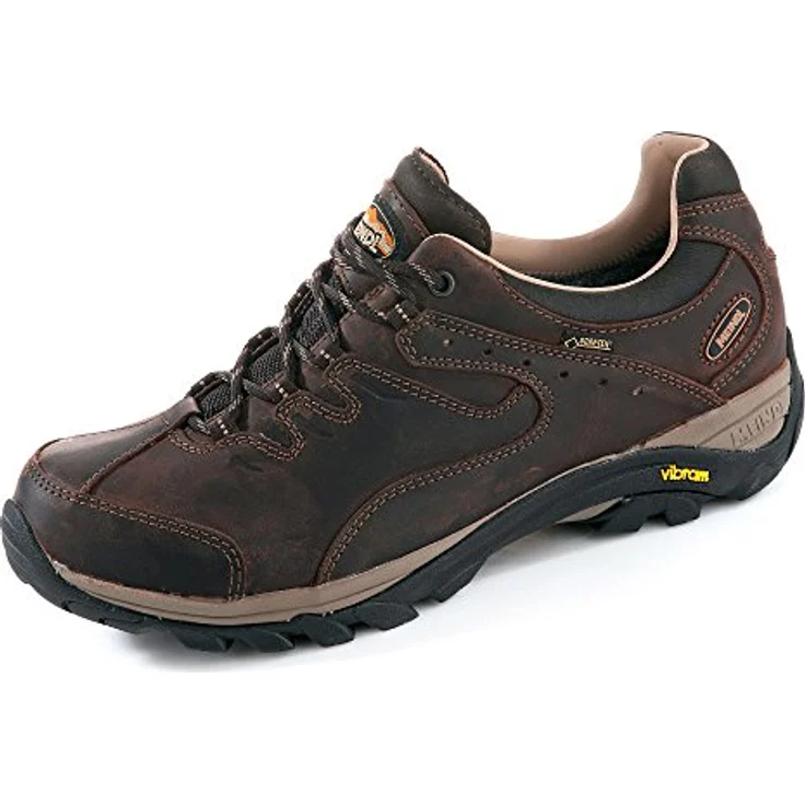 Meindl Herren Wanderschuhe, robuste Outdoorschuhe aus hochwertigem Leder, Schnürverschluss, Größe 42, Braun – Bild 1