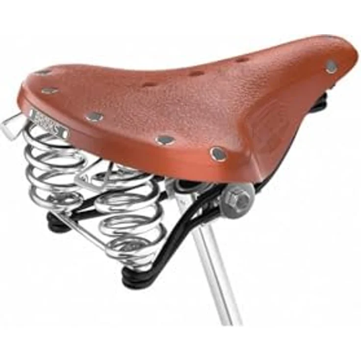 Brooks England B66 S Unique Line, Fahrradsattel in honig, One Size – Bild 1
