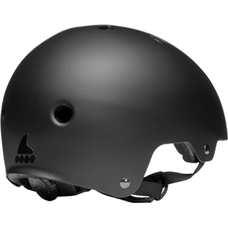 Rollerblade Downtown CE Helm, Schwarz L, robuster Schutz mit Belüftungssystem und mikroverstellbarem Grössenanpassungssystem – Bild 4