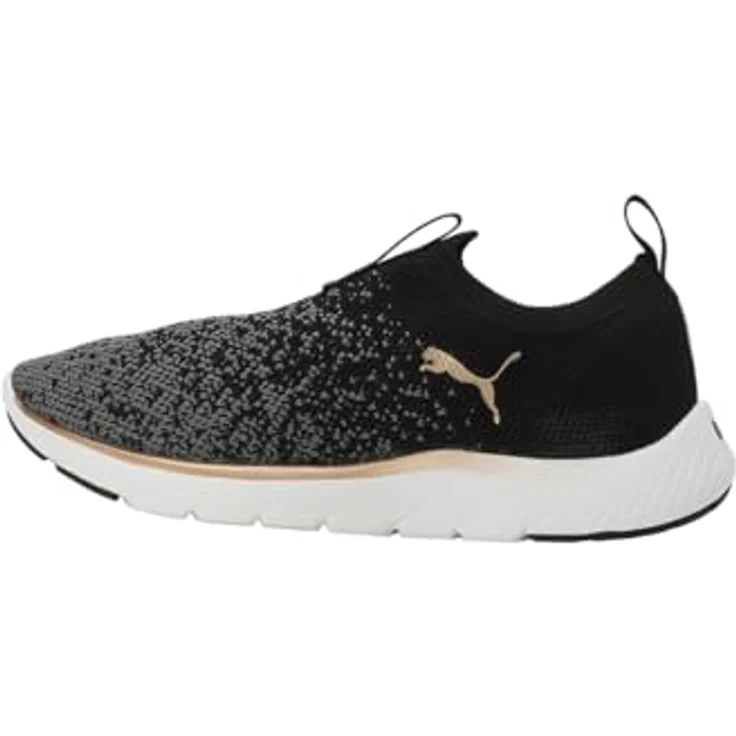 PUMA Softride Remi Slip-on Knit Wn's Laufschuhe mit SOFTRIDE-Dämpfung, Schwarz, Übergrößen 309834-01 – Bild 3