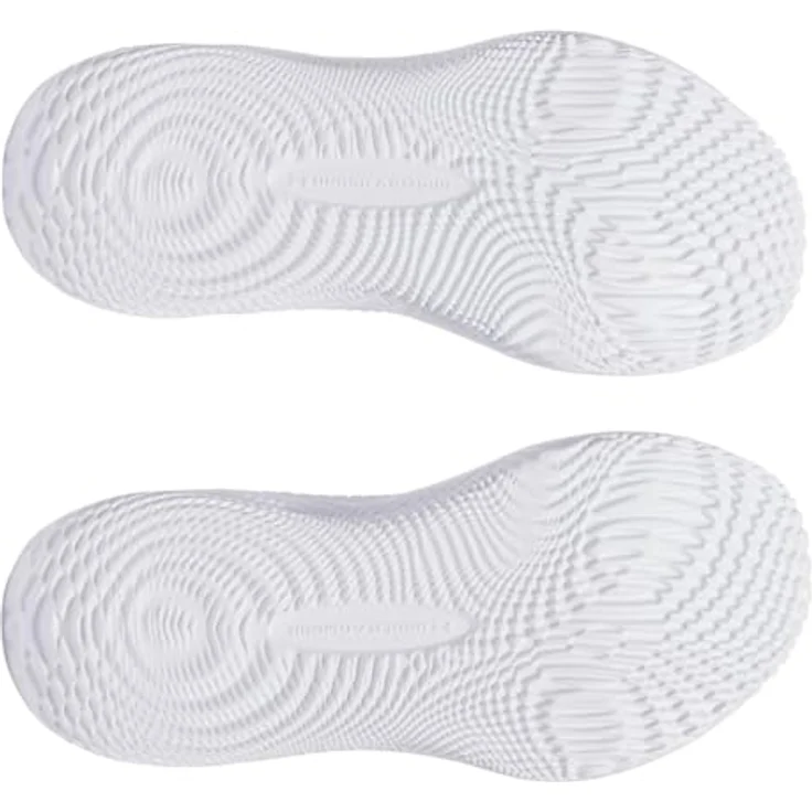 Under Armour UA Dynamic 2, Damen Laufschuhe mit reaktionsfreudiger Dämpfung und stabilem Halt, Weiss, Größe 38.5 – Bild 3