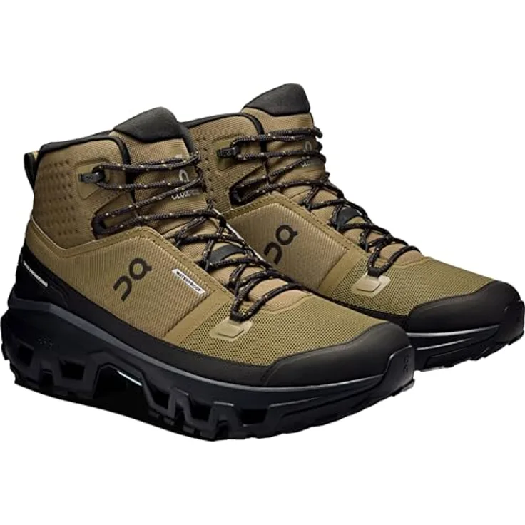 On Running Cloudrock WP, Herren Wanderschuhe, wasserdicht, Größe 44, Grün