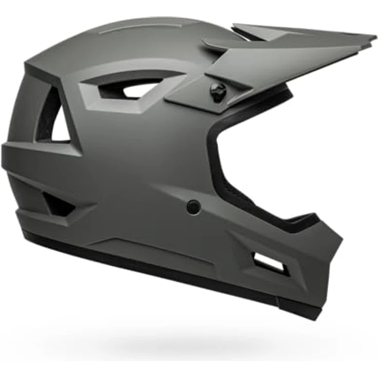Bell Sanction 2, Fahrradhelm mit Vollgesichtsbelüftung und abnehmbaren Wangenpolstern, matte dunkelgrau – Bild 1